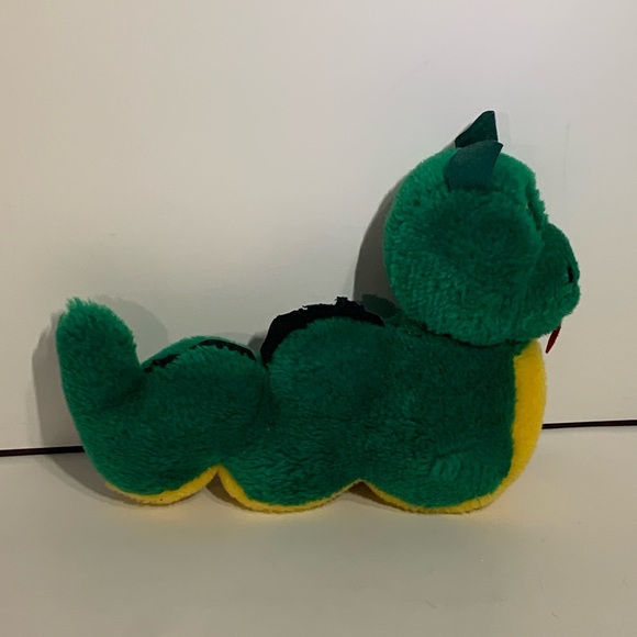 [2/$25] VINTAGE GREEN OGOPOGO LOCH NESS MONSTER SNAKE SERPENT STUFFED ANIMAL TOY - Picture 3 of 5